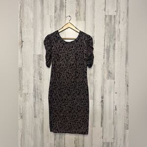 Quiz black and purple formal dress